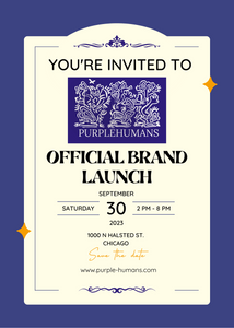 PURPLEHUMANS OFFICIAL BRAND LAUNCH 🎉