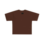 Chocolate with Brown Print Logo T-Shirt