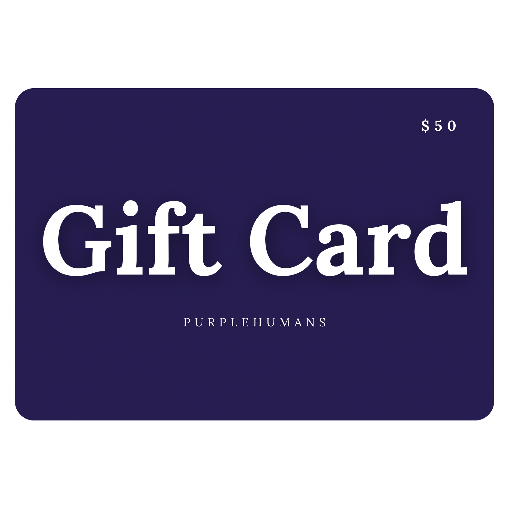 PURPLEHUMANS Gift Card